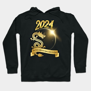 2024 Year of the Dragon Solar Eclipse Hoodie